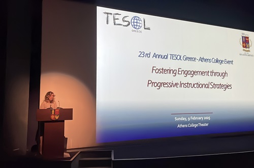 23rd Annual TESOL Greece - Athens College Event “Fostering Engagement through Progressive Instructional Strategies”