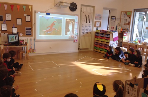 The Seabream class makes an inquiry into stories