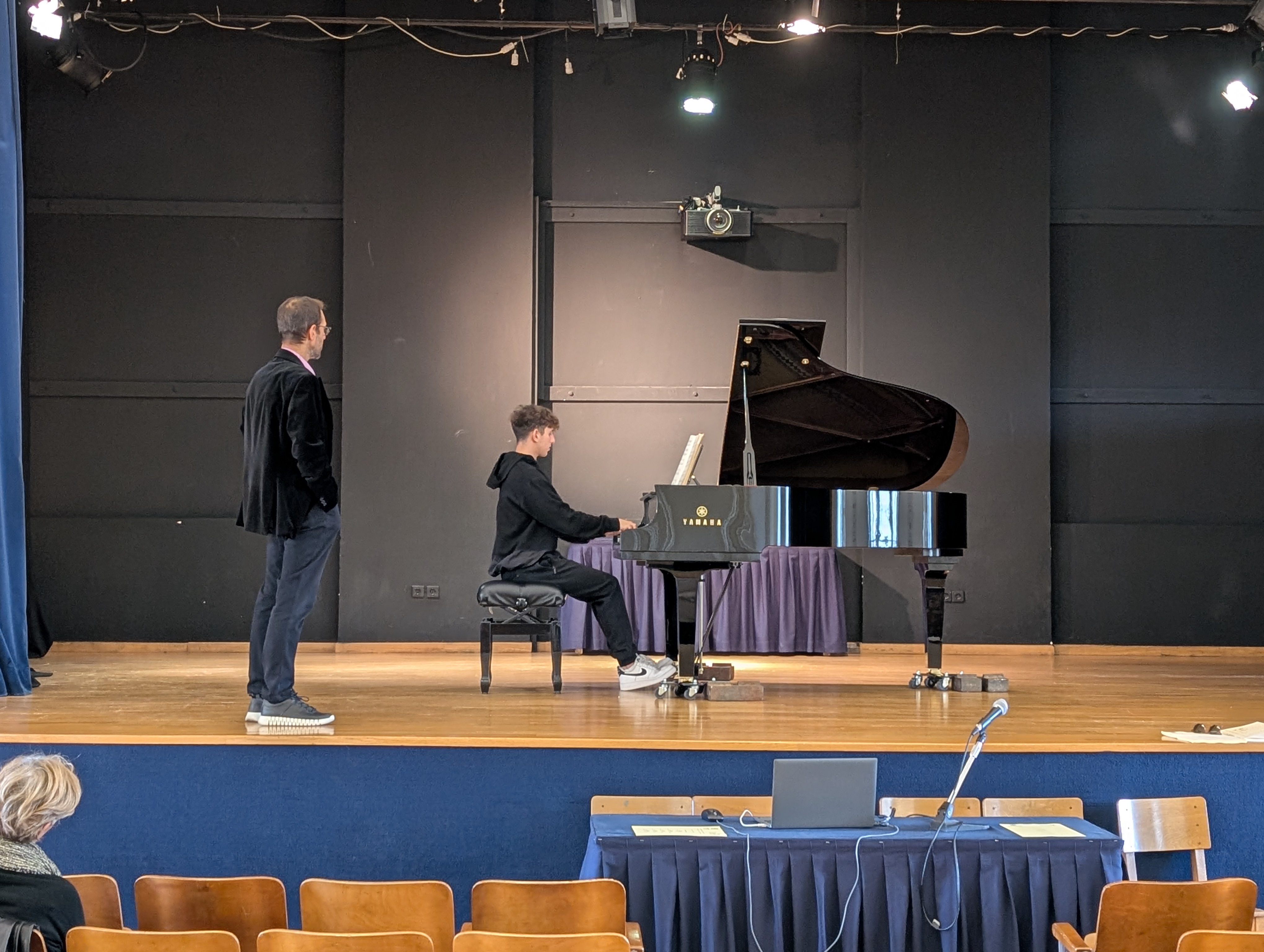Piano Masterclass with Titos Gouvelis at Athens College