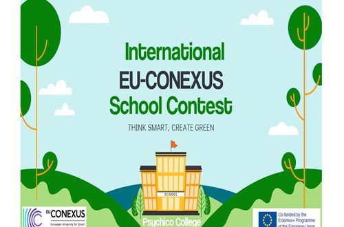 International School Competition Eu-Conexus distinctions for Psychico College Junior High students