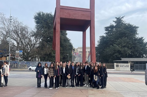 Psychico College Junior High School "Training at the United Nations" Club participates in WFUNA (World Federation of United Nations Associations) Workshops