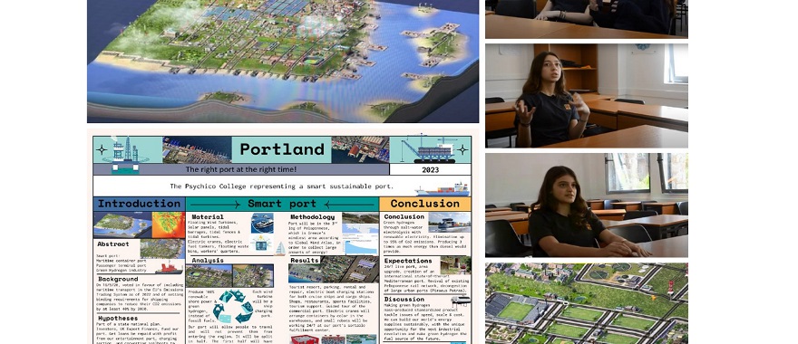 1st Place for Psychico College Junior High School ‘Portland’ Team in ‘International EU-CONEXUS School Contest 3rd edition - Think Smart, Create Green’