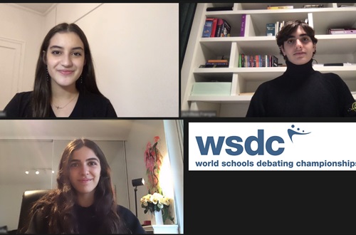 HAEF Students on Debate Development Team for Team Greece 2021