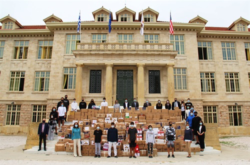 Humanitarian Aid from the Student Communities to the People of Farsala and Mouzaki