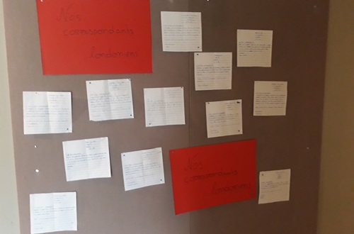 Athens College Elementary School French Department Correspondence