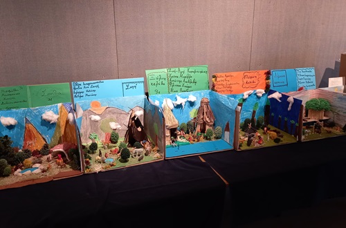Prehistoric Houses - Project of Athens College Grade 3 students