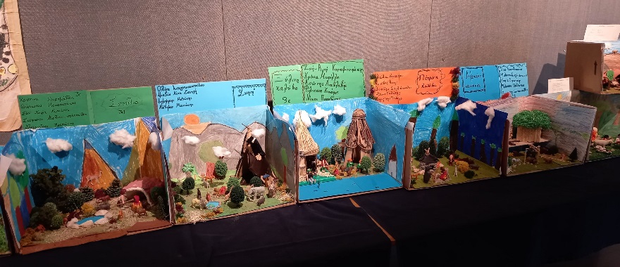Prehistoric Houses - Project of Athens College Grade 3 students