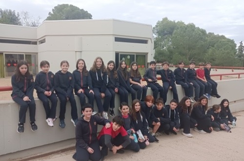 Collaboration between students of Athens College and Psychico College Elementary schools French Class
