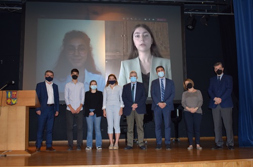 Final Round of Athens College High School’s March 25th Oratory Competition