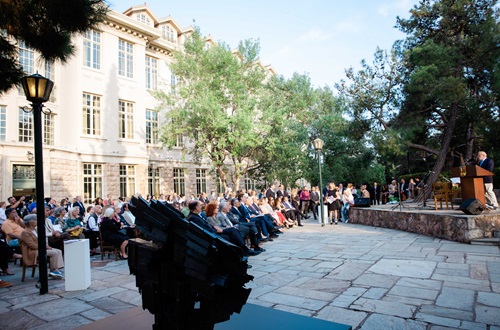 George Zongolopoulos Outdoor Sculpture Exhibition at Athens College