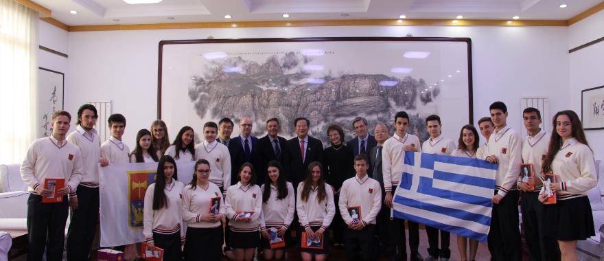 Αποστολή μαθητών του Κολλεγίου στην Κίνα