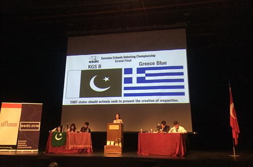 Διάκριση μαθητών του ΕΕΙ στο Eurasian Schools Debating Championship 2018