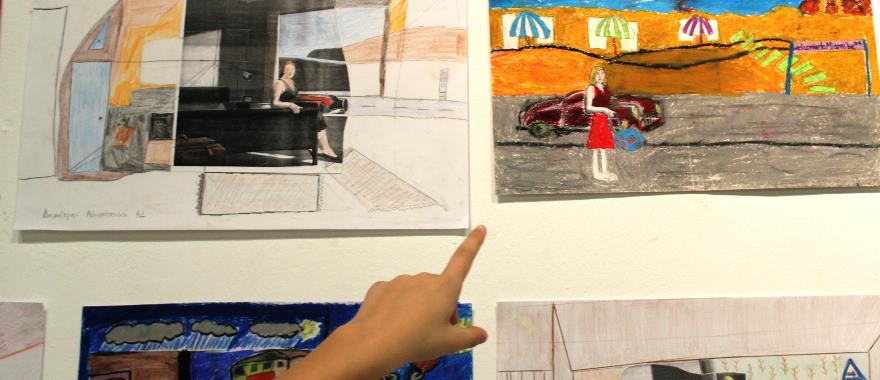 Έκθεση μαθητών του ΜΥΡ Visual Art Show, “depart”