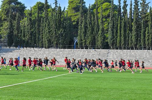 Εσωτερικοί Αγώνες Δρόμου σε Ανώμαλο Έδαφος Δημοτικών Σχολείων