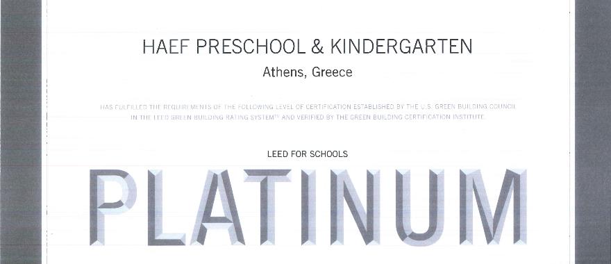 International Architectural Distinction Awarded to HAEF's Kindergarten