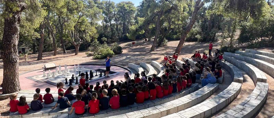 Panhellenic Day of School Sports at Athens College and Psychico College Elementary Schools