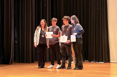 Psychico College High School Young Entrepreneurship Club students win 1st Prize in "Diamond Challenge" Competition