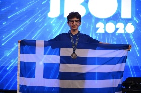 Athens College High School Grade 1 student wins silver medal in the 2026 Junior Balkan Olympiad in Informatics