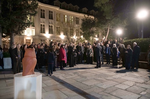 Opening of the exhibition "Double Bond – Visual Arts Teachers at Athens College"