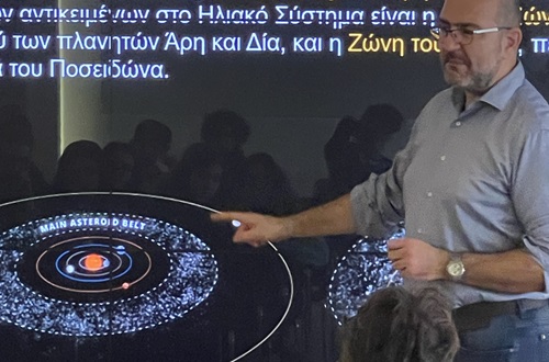 Επίσκεψη του Δρ. Κοσμά Γαζέα στο Λύκειο του Κολλεγίου Αθηνών