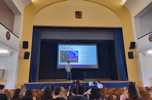 Celebration of Europe Day at Athens College High School