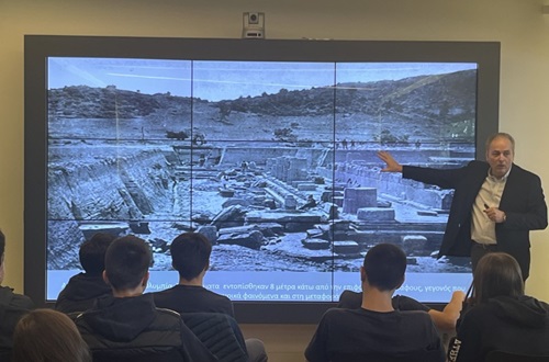 Athens College Junior High School - Speech on the consequences of climate change on World Heritage Sites to Junior High School 3 students