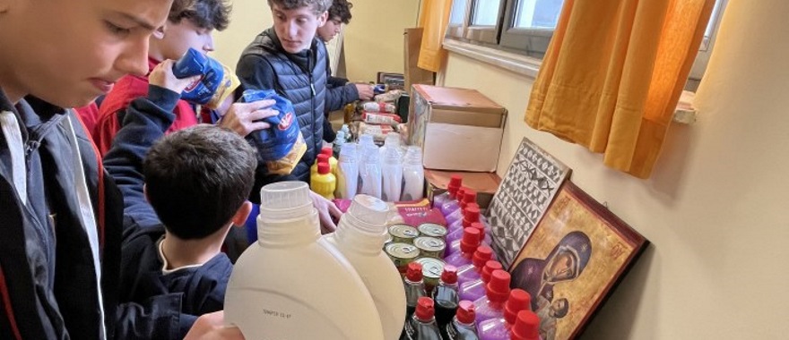 Δράση της Μαθητικής Κοινότητας ΓΚΑ για το Κοινωνικό Παντοπωλείο του Δήμου Φιλοθέης - Ψυχικού