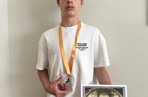 Athens College Junior High School – Distinctions for student Athanasios Vildiridis