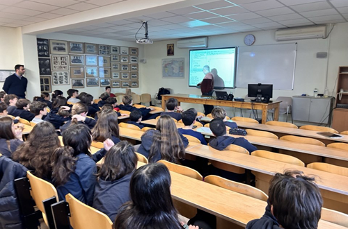Professor Apostolos Bournetas' speech to Athens College Junior High School students