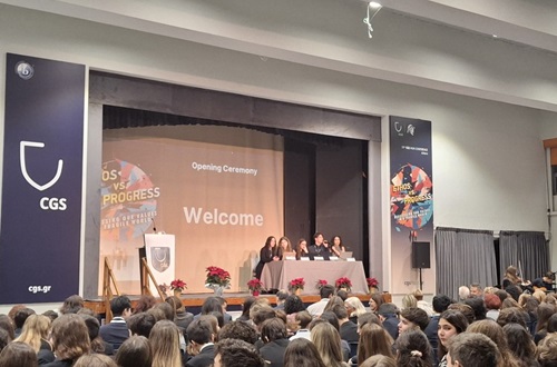 Athens College Junior High MUN team - 19th SESSION OF MUN CONFERENCE