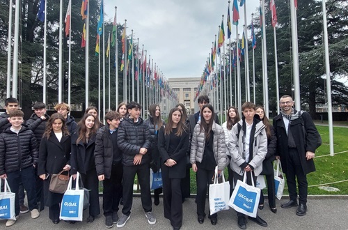 Athens College Junior High School - Youth Training at the United Nations in Geneva