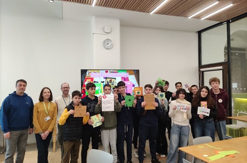 Athens College Junior High School - The "3D Creators - Discovering Design" Club visits London