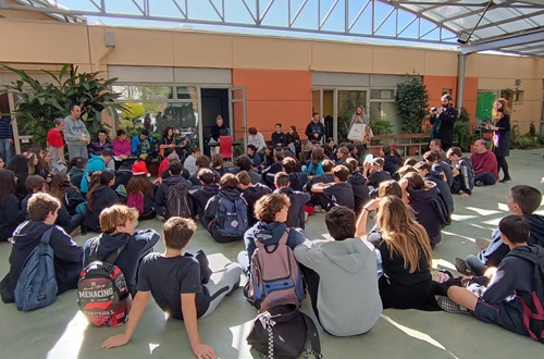 Athens College Junior High School - MYP Service as Action: "Solidarity Day"