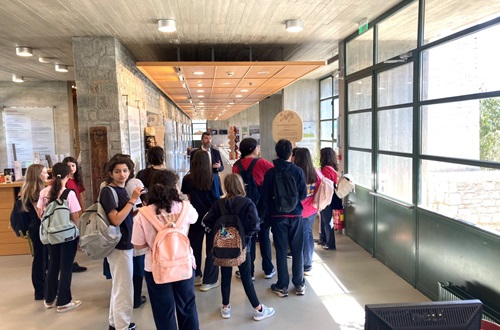 Second educational visit of the Athens College Junior High School "Living in the Mediterranean - Land of the Olive" Club in Stymphalia