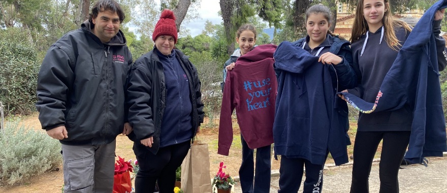 Επίσκεψη του "Power of a Flower" στο Γυμνάσιο Κολλεγίου Αθηνών