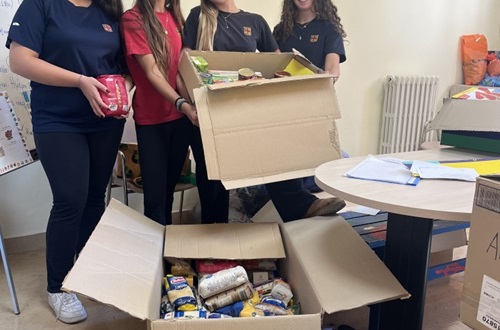 Athens College Junior High School Student Activity - International Day for the Eradication of Poverty