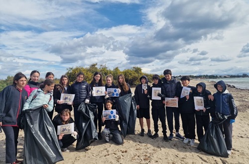 Athens College Junior High School - Explorers Club event in collaboration with HELMEPA