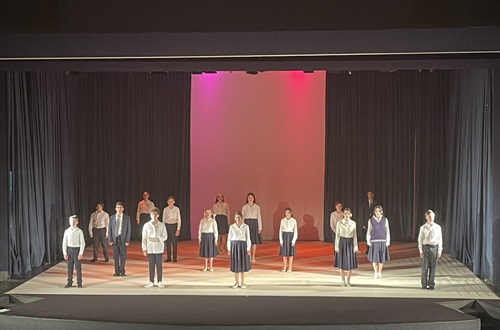 Athens College Junior High School Drama Club performance