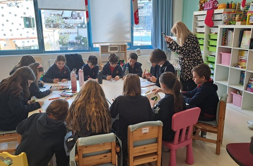 Athens College Elementary School – Student Council visits ELEPAP
