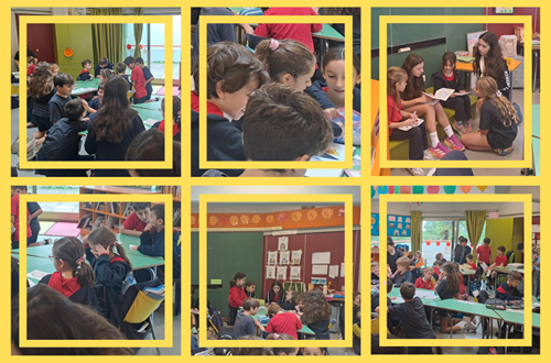 Athens College Elementary School - A beautiful beginning: the first meeting between Grades 1 and 6