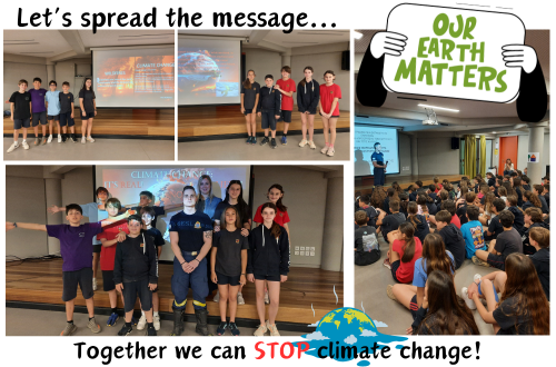 Athens College Elementary School acts against Climate Change!