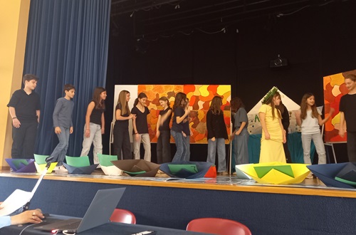 Athens College Elementary School - UNESCO Club theatrical performance