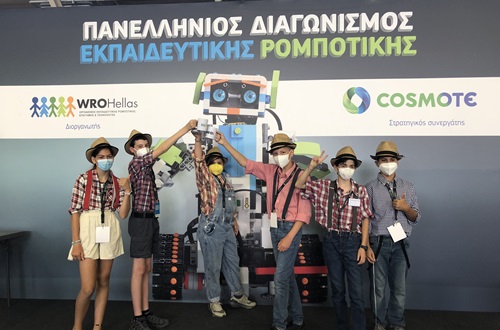 Βράβευση της ομάδας AC PRODUCERS του Δημοτικού του Κολλεγίου Αθηνών με το Ειδικό βραβείο Μακέτας στον Πανελλήνιο Διαγωνισμό Ρομποτικής WRO Hellas 2022