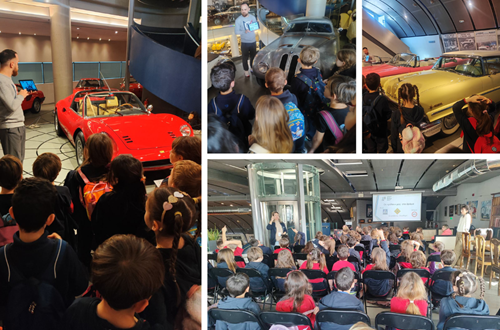 Athens College Elementary School Grade 2 visits the Hellenic Motor Museum