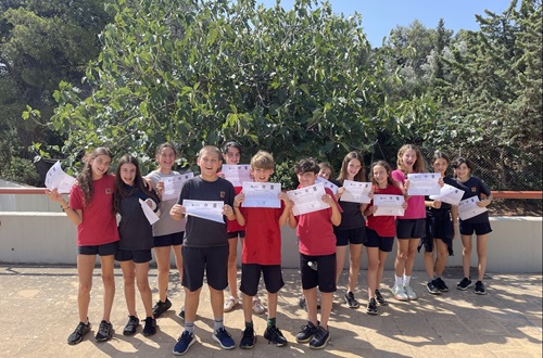 Athens College Elementary School students awarded in the 2025 "Young Reporters for the Environment" Competition