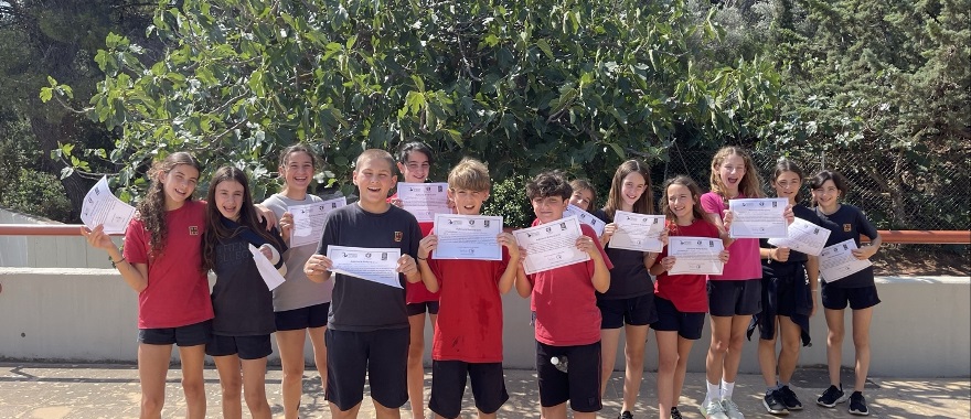Athens College Elementary School students awarded in the 2025 "Young Reporters for the Environment" Competition