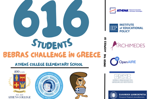 Athens College Elementary School - 616 young researchers at the Bebras Challenge: Learning computational thinking!