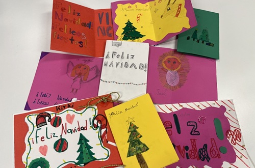Athens College and Psychico College Elementary Schools: Christmas Greetings from the Spanish Departments – Grade 4