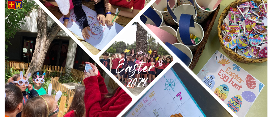 🌼🐰 Springtime Fun at Athens College Elementary School: A Recap of the English Department's Easter Celebrations 🎨✨