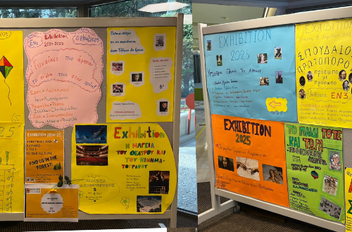 ΔΚΑ – PYP Exhibition 6ης Δημοτικού: Ο Άνθρωπος μέσα στον Χρόνο